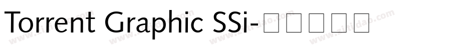 Torrent Graphic SSi字体转换